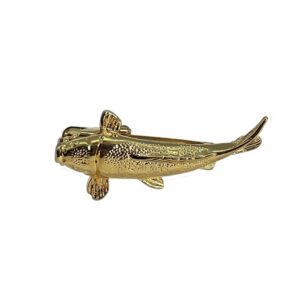 Koi fish gold tie clip (3)