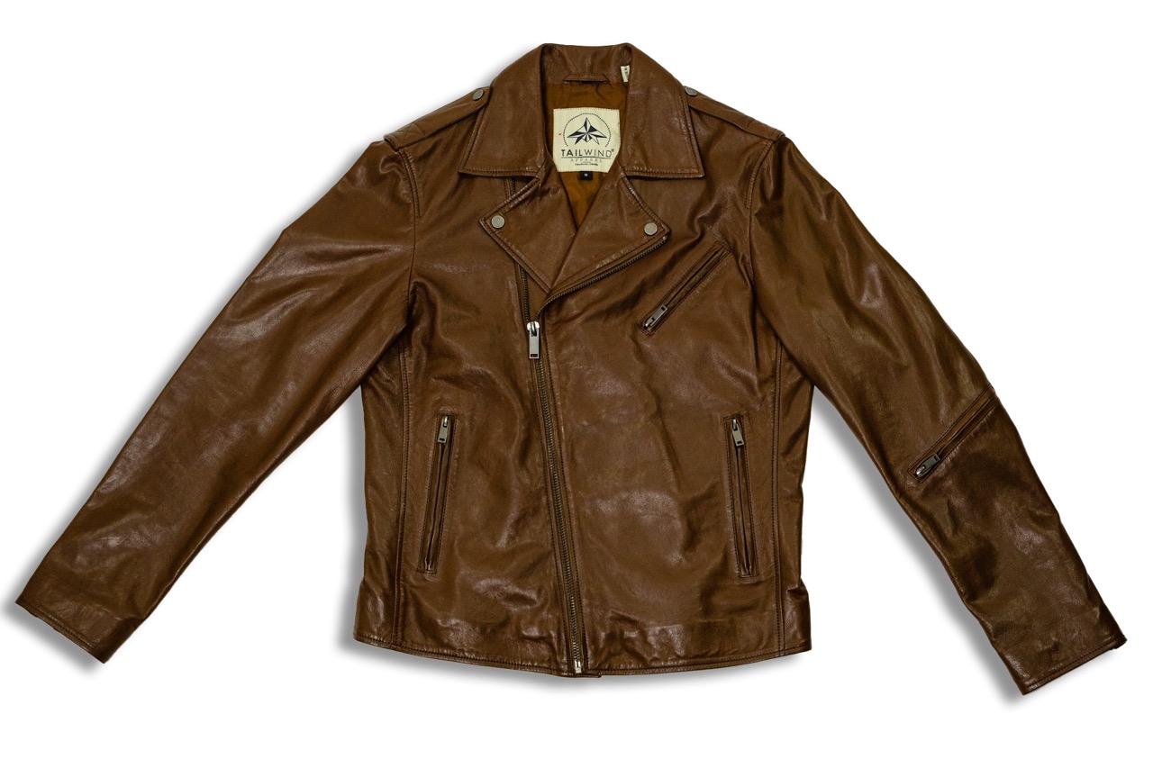 Brown Color Leather Jacket in Latur at best price by Star Enterprises -  Justdial